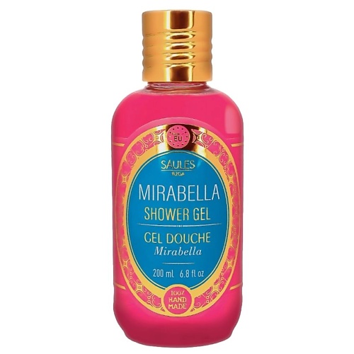 

SAULES FABRIKA Гель для душа с ароматом парфюма Mirabella 200, Гель для душа с ароматом парфюма Mirabella