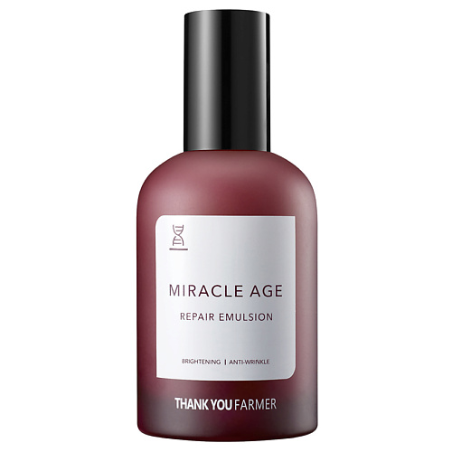 

THANK YOU FARMER Эмульсия для лица антивозрастная восстанавливающая Miracle Age Repair Emulsion, Эмульсия для лица антивозрастная восстанавливающая Miracle Age Repair Emulsion