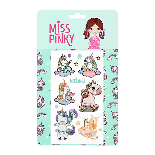 

MISS PINKY Татуировки переводные 9,5x5,7, Татуировки переводные 9,5x5,7