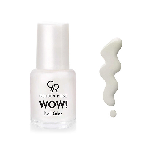 Лак для ногтей GOLDEN ROSE Лак для ногтей WOW! Nail Color Clear