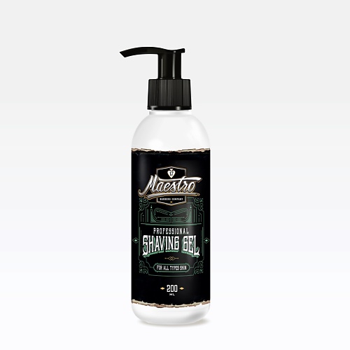 Гели для бритья  Лэтуаль GREAT MAESTRO BARBERS COMPANY Гель-крем для бритья Shaving Gel 200.0