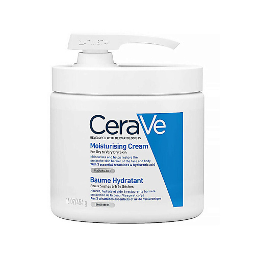CERAVE Увлажняющий крем для сухой и очень сухой кожи