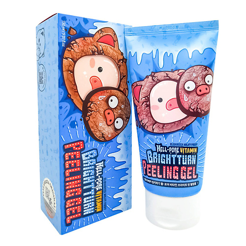 

ELIZAVECCA Гель для тусклой кожи витаминный Hell-Pore Vitamin Peeling Gel, Гель для тусклой кожи витаминный Hell-Pore Vitamin Peeling Gel
