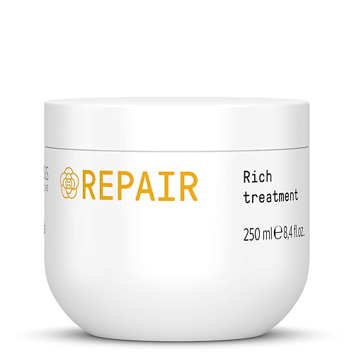 

FRAMESI Маска восстанавливающая, интенсивного действия REPAIR RICH TREATMENT 250.0, Маска восстанавливающая, интенсивного действия REPAIR RICH TREATMENT