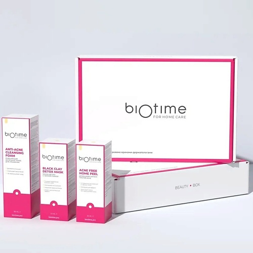 

BIOTIME FOR HOME CARE Набор "Очищение и матирование", Набор "Очищение и матирование"