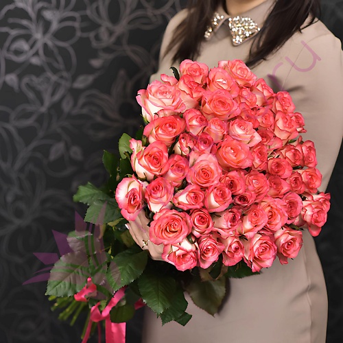 

FLORPRO 51 розовая роза Джумилия 60 см, 51 розовая роза Джумилия 60 см