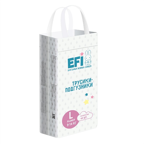 

EFI Трусики-подгузники super slim "L" 1.0, Трусики-подгузники super slim "L"