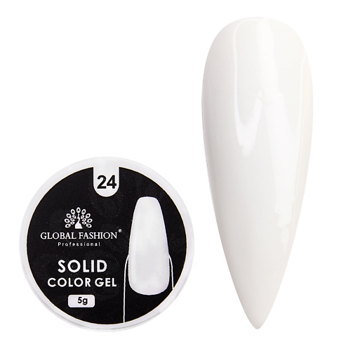 фото Global fashion гель-краска повышенной плотности, solid color gel 04