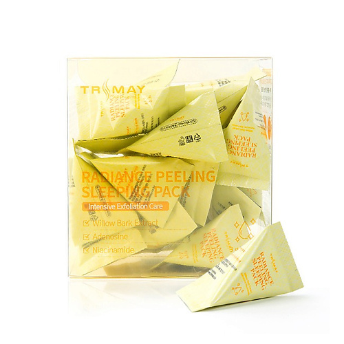 

TRIMAY Отшелушивающая ночная маска для кожи лица с ниацинамидом 60, Отшелушивающая ночная маска для кожи лица с ниацинамидом