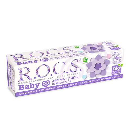 

R.O.C.S. Зубная паста для малышей с ароматом липы 45.0, Зубная паста для малышей с ароматом липы
