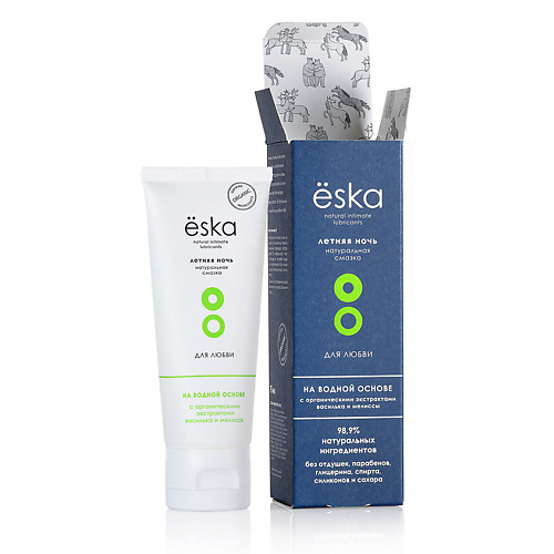 ЁSKA Гель для интимного ухода за кожей на водной основе Ёska летняя ночь 75.0