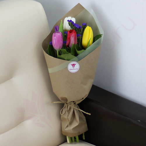 

FLORPRO 5 тюльпанов микс, статица, упаковка (мин. заказ от 5 шт), 5 тюльпанов микс, статица, упаковка (мин. заказ от 5 шт)