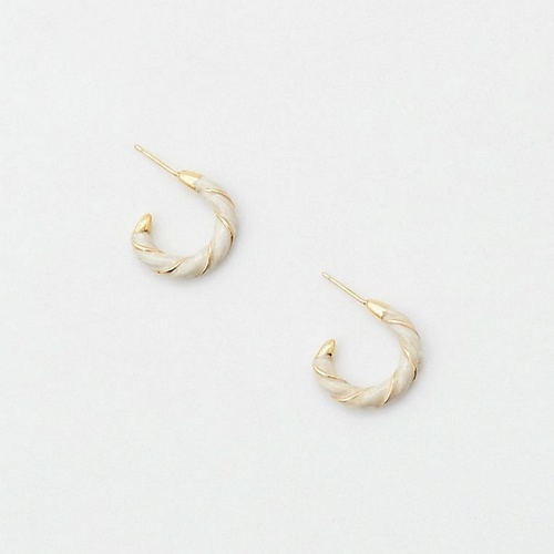 

PABUR Серьги MACARONI (WHITE), Серьги MACARONI (WHITE)
