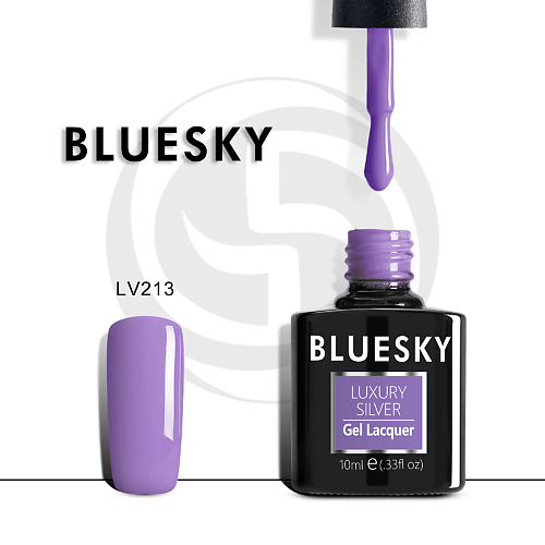 

BLUESKY Гель-лак Luxury Silver LV219, Гель-лак Luxury Silver LV219