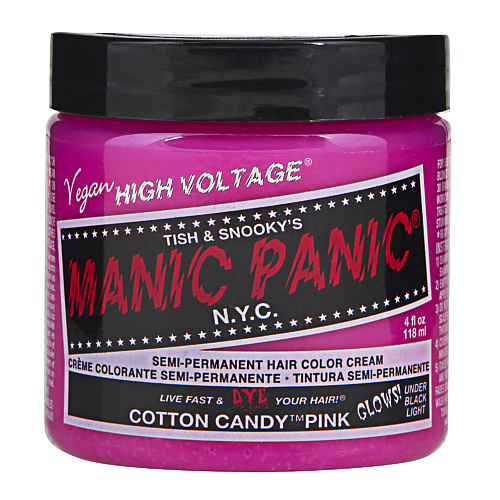 

MANIC PANIC Краска для волос Cotton Candy Pink, Краска для волос Cotton Candy Pink