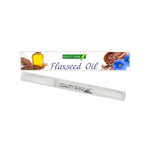 

BEAUTY SHINE Масло для ногтей и кутикулы. Лён, Масло для ногтей и кутикулы. Лён