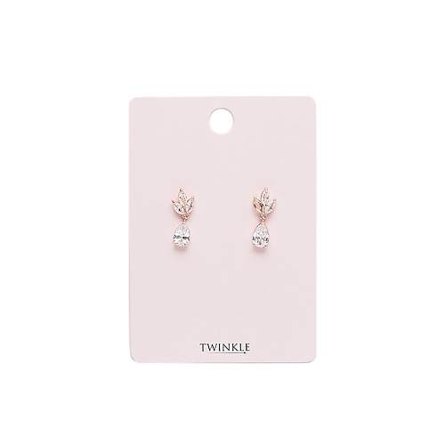 

TWINKLE Серьги Golden Teardrops, Серьги Golden Teardrops