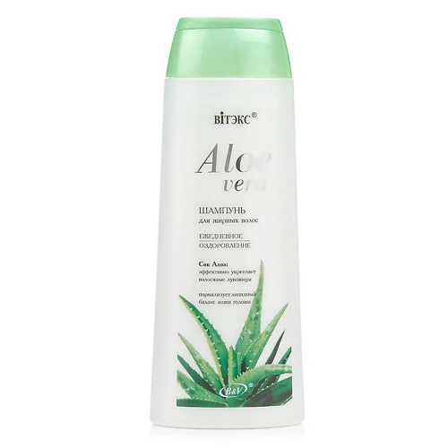 

ВИТЭКС ALOE VERA Шампунь для жирных волос "Ежедневное оздоровление" 500, ALOE VERA Шампунь для жирных волос "Ежедневное оздоровление"