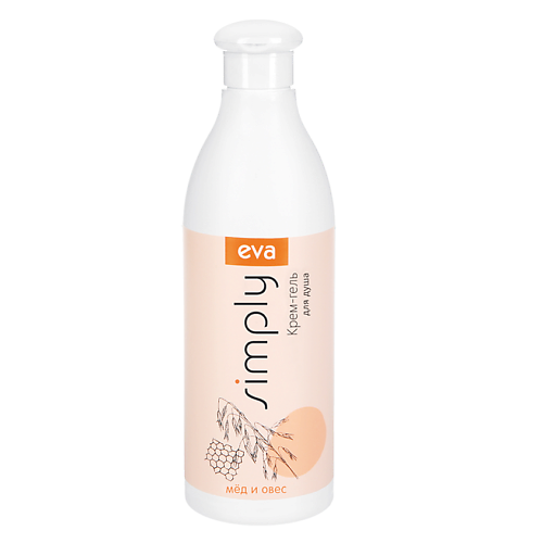 

EVA SIMPLY Крем-гель для душа с мёдом и овсом 500.0, Крем-гель для душа с мёдом и овсом