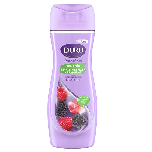 

DURU Гель для душа Organic Fruits Спелая малина 450.0, Гель для душа Organic Fruits Спелая малина