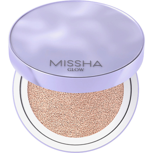  MISSHA Тональный кушон c антивозрастной сывороткой Glow Layering Fit Cushion