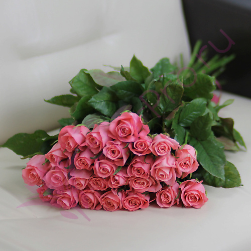 

FLORPRO 25 розовых роз Анна Карина 70 см, 25 розовых роз Анна Карина 70 см