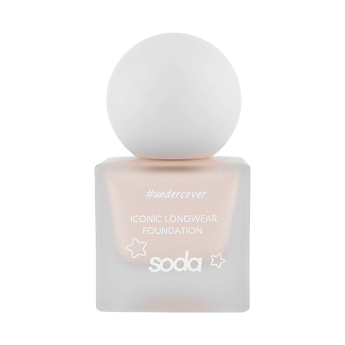 SODA Стойкая тональная основа ICONIC LONGWEAR FOUNDATION #undercover