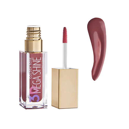 

GOLDEN ROSE Блеск для губ 3D Mega Shine Lipgloss, Блеск для губ 3D Mega Shine Lipgloss