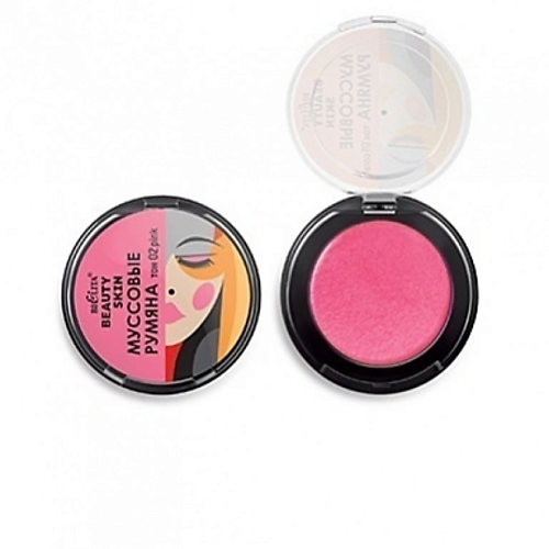 

БЕЛИТА Муссовые румяна BEAUTY SKIN, Муссовые румяна BEAUTY SKIN
