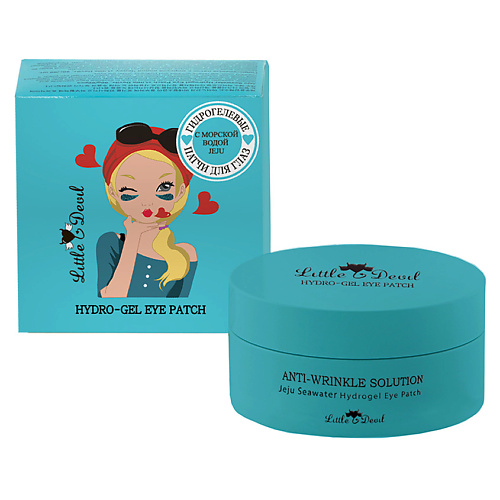 

LITTLE DEVIL Гидрогелевые патчи с морской водой Jeju, Гидрогелевые патчи с морской водой Jeju