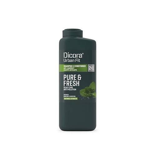 

DICORA URBAN FIT 2в1 Шампунь-кондиционер для волос против перхоти Pure&Fresh 400.0, 2в1 Шампунь-кондиционер для волос против перхоти Pure&Fresh