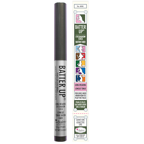

THEBALM Тени-стик устойчивые кремовые BatterUp, Тени-стик устойчивые кремовые BatterUp