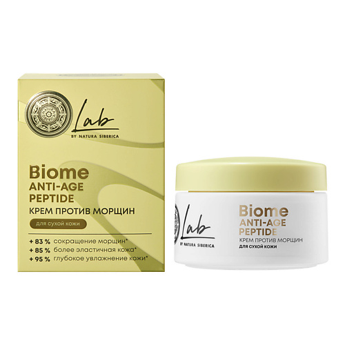 Крем для лица NATURA SIBERICA Крем для лица против морщин Пептид LAB Biome