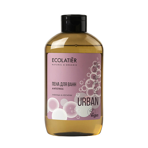 

ECOLATIER Пена для ванн лаванда & нектарин 600.0, Пена для ванн лаванда & нектарин