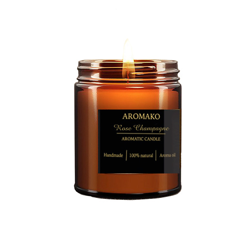 

AROMAKO Свеча"Rose Champagne" 250, Свеча"Rose Champagne"