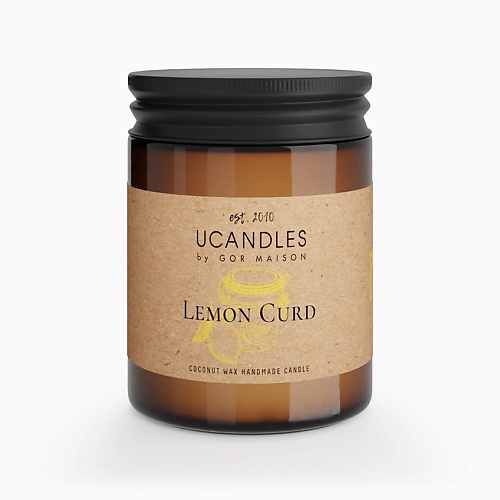 

UCANDLES Свеча Lemon Curd Chez Maman 31 190, Свеча Lemon Curd Chez Maman 31