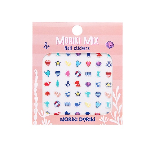 Разное  Летуаль MORIKI DORIKI Наклейки на ногти Nail stickers MORIKI MIX