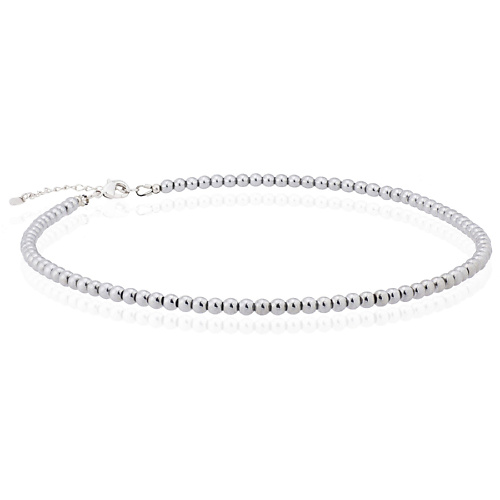 

ALERIE-ACCESSORIES Чокер из натурального гематита Miniature Silver, Чокер из натурального гематита Miniature Silver