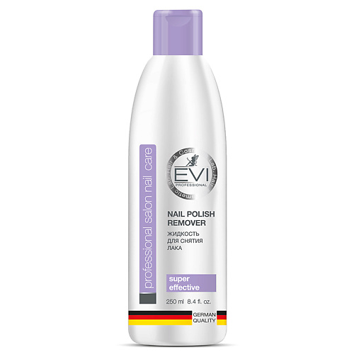 Жидкости для снятия лака EVI PROFESSIONAL Жидкость для снятия лака с ацетоном Professional Salon Nail Care Nail Polish Remover