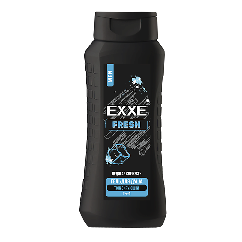 

EXXE Гель для душа 2 в 1 Men Fresh Ледяная свежесть 400.0, Гель для душа 2 в 1 Men Fresh Ледяная свежесть