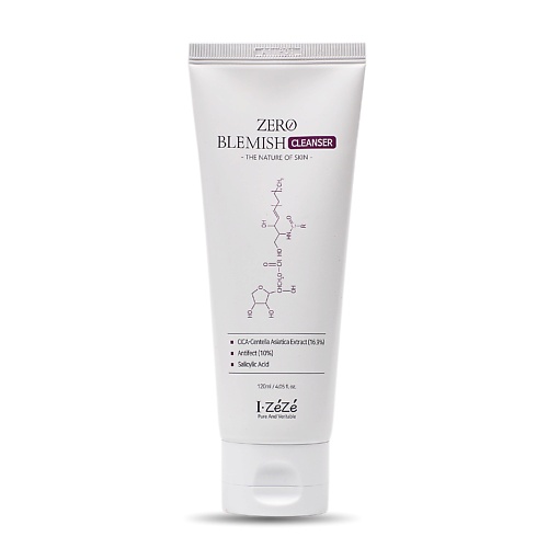 

IZEZE Пенка для умывания для проблемной кожи Zero Blemish Cleanser 120.0, Пенка для умывания для проблемной кожи Zero Blemish Cleanser