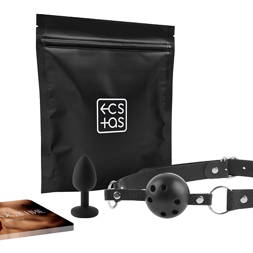 

ECSTAS Эротический набор для двоих Во власти страсти 3 в 1, Эротический набор для двоих Во власти страсти 3 в 1