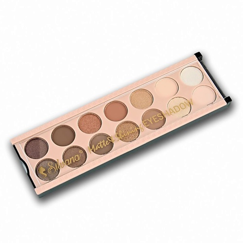 

SILVANA Тени для век Matte & Shining, Тени для век Matte & Shining