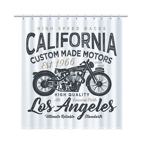 

FIXSEN "CALIFORNIA" Шторка для ванной, "CALIFORNIA" Шторка для ванной