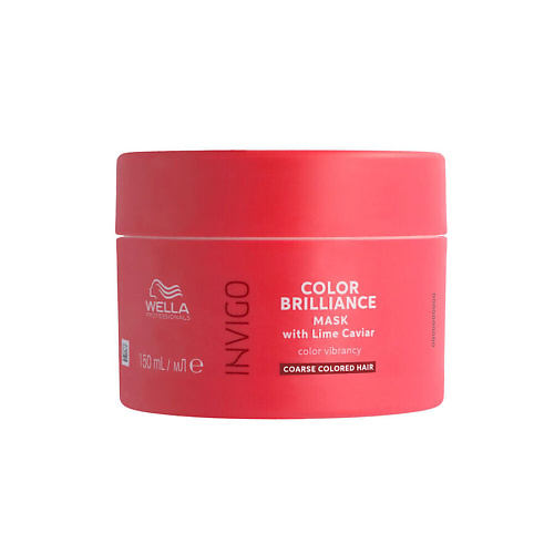 

WELLA INVIGO COLOR BRILLIANCE Invigo Color Защитная маска для густых волос, INVIGO COLOR BRILLIANCE Invigo Color Защитная маска для густых волос