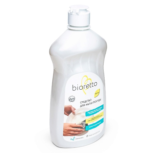 

BIORETTO Средство для мытья посуды 500.0, Средство для мытья посуды