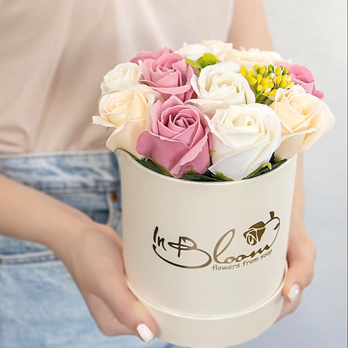 INBLOOM Букет из мыльных цветов Бежевый 1214 1750₽