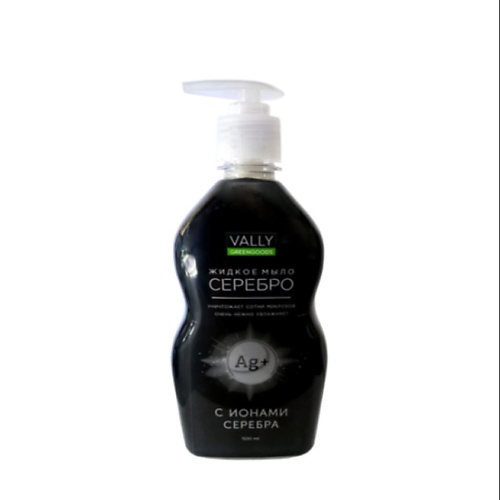 

GREEN GOODS Косметическое жидкое мыло VALLY Cosmetic Серебро 500.0, Косметическое жидкое мыло VALLY Cosmetic Серебро
