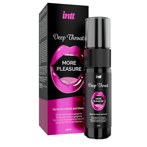 Интимная косметика INTT Спрей Deep throat 12.0