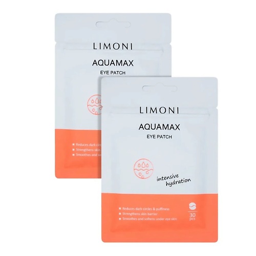 

LIMONI Набор патчей век увлажняющие Aqumax Eye Patch 30pcs (2шт) 2.0, Набор патчей век увлажняющие Aqumax Eye Patch 30pcs (2шт)
